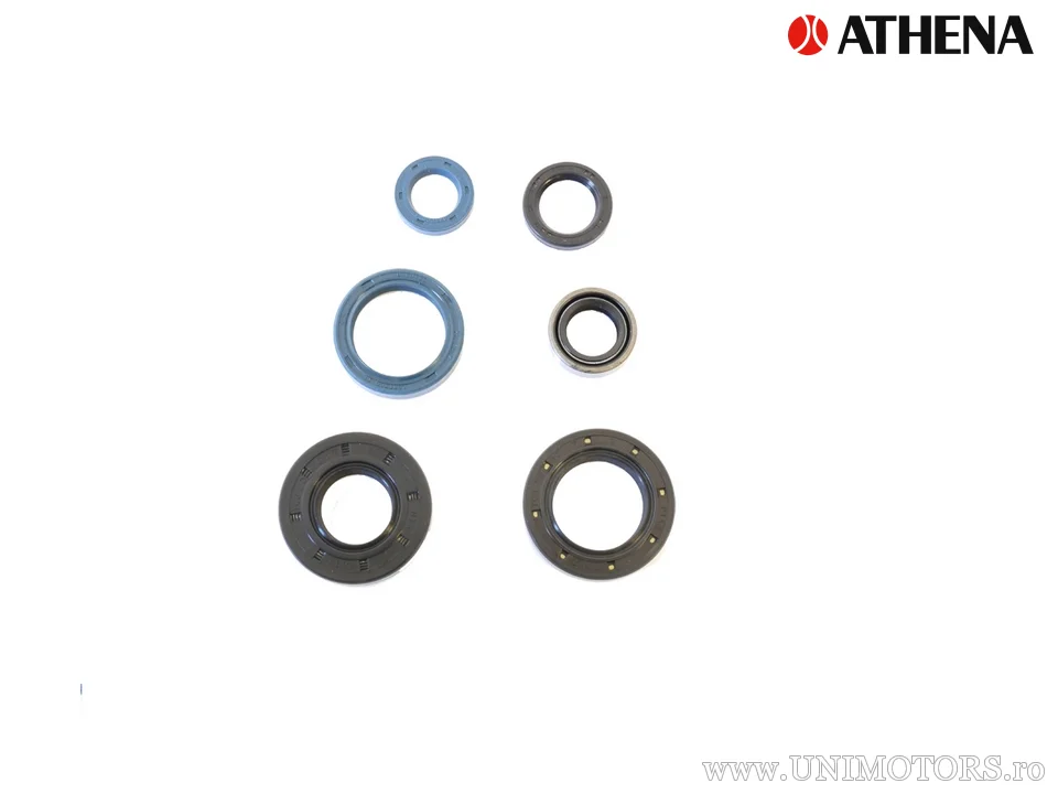 Kit retentores de óleo do motor - Cagiva Aletta 125 Oro S2 / Elefant 125 3 ('86-'88) / Elefant 1258 2 (adicional / '84-'88) - A