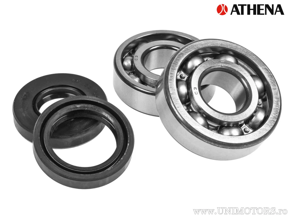 Kit roulements/joints d'étanchéité pour vilebrequin Koyo - Yamaha YZ80 LC 17/14 pouces ('94-'01) - Athena