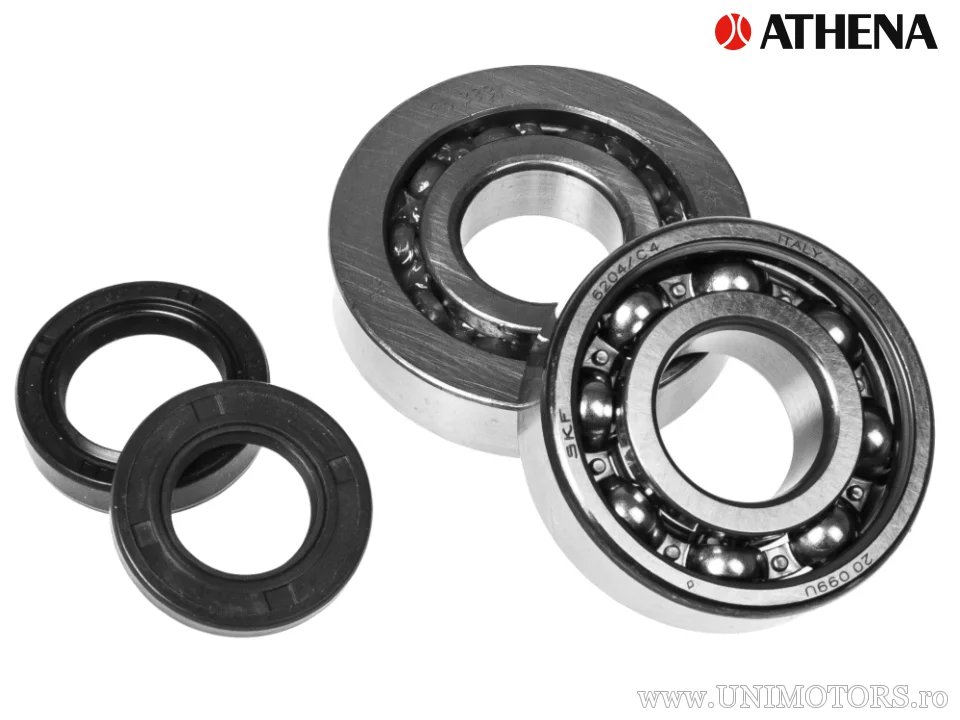 Kit roulements/joints spi pour vilebrequin - Peugeot Elystar 50 TSDI ('03-'05) / Vivacity 50VSX-XR ('02-'04) - Athena