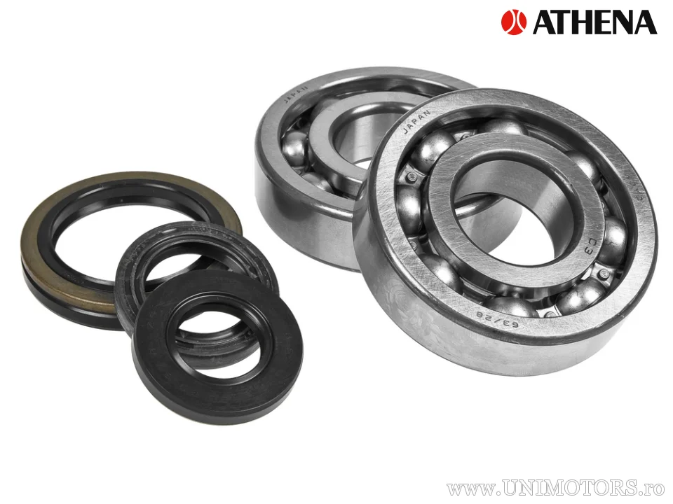 Kit rulmenți arbore cotit și simeringuri Athena Koyo C3, Suzuki RM 250 94-02 - Athena