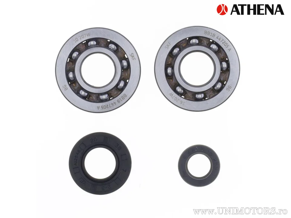 Kit rulmenți arbore cotit și simeringuri Athena, PGO Big Max 50 / G-Max 50 / Libra 50 / Ligero 50 - Athena