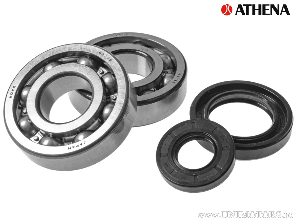 Kit rulmenți arbore cotit și simeringuri Athena, Yamaha YZ 250 99-00 - Athena