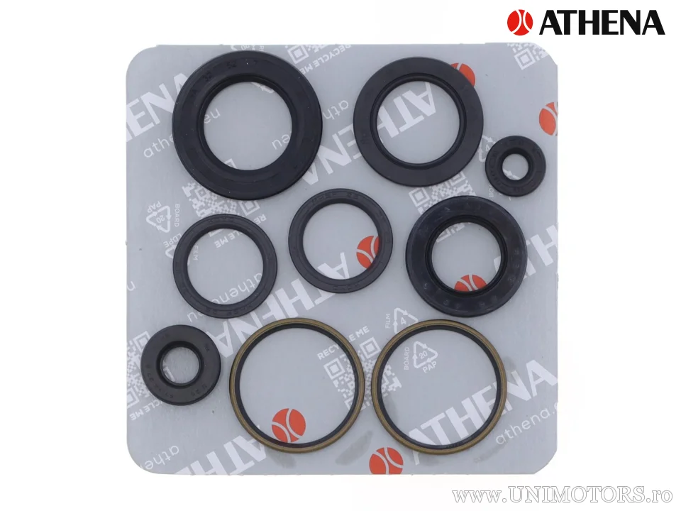 Kit simeringuri ulei motor - Aprilia Leonardo 250 ('99-'04) / Yamaha YP 250 Majesty 4 T LC / DX / ABS (96-'03) - Athena
