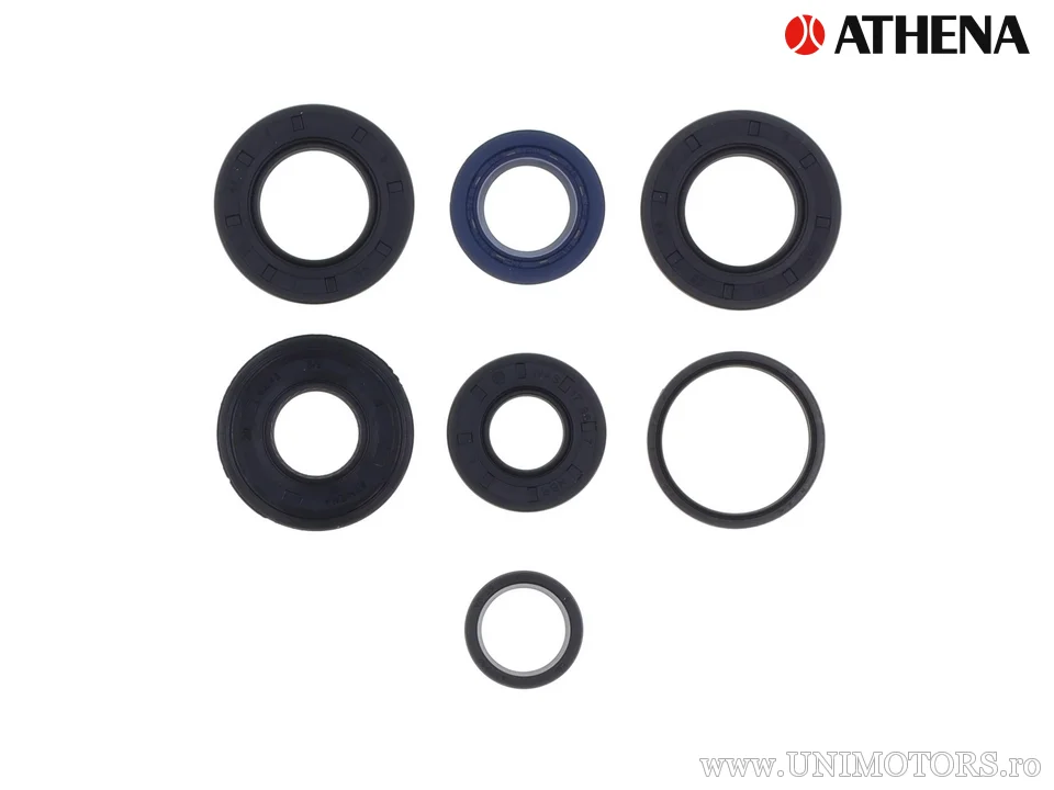 Kit simeringuri ulei motor - CPI Bingo 50 ('02) / Hussar 50 / Popcorn 50 ('00) / Malaguti F12 50 Phantom AC ('07-'10) - Athena