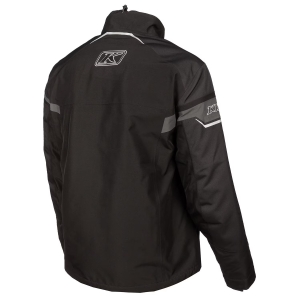 Klimate Jacket Black - Metallic Silver: Mărime - L