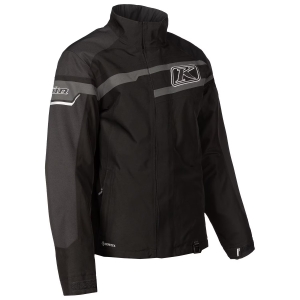 Klimate Jacket Black - Metallic Silver: Mărime - L