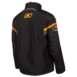 Klimate Jacket Black - Strike Orange: Mărime - L