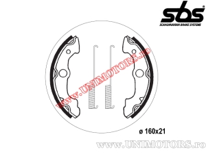 Klocki hamulcowe przednie - 160x21mm SBS 2085 - (SBS)