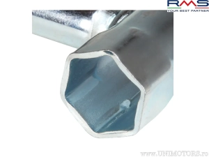 Klucz do świec moped - Piaggio Ciao / Si / Bravo 13x21mm - (RMS)