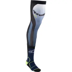 Knieschützer-Socken - Schwarz, Marine, Gelb - Erwachsene - L/XL - 34310817