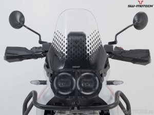 KOBRA Handguard Set - color: black - Ducati DesertX ('22-) - SW-Motech
