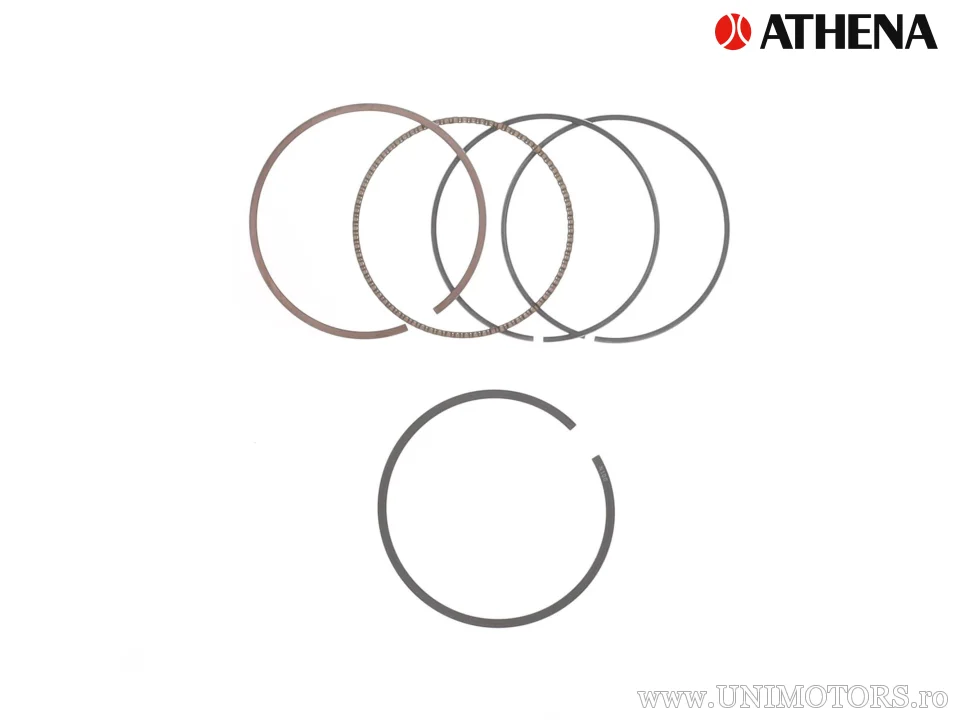 Kolbenring Set - (88,00mm) - Yamaha SR 500 / TT 500 / XT 500 ('76-'81) - Athena - kein Bild!!!
