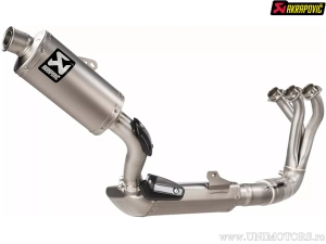 Kompletny system wydechowy Racing Line - YAMAHA XSR 900 ABS ('22-'25) (E-Mark) - Akrapovič