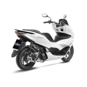 Komplettes GP Corsa Evo Auspuffsystem - HONDA PCX 125 ABS ('21-'24) - Leo Vince