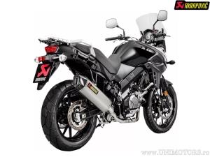 Komplettes Racing Line Auspuffsystem - SUZUKI DL 650 ABS V-Strom XT ('17-'24) / DL 650 ABS V-Strom ('17-'24) - Akrapovič