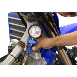 Kompressionstestgerät - Schwarz, Blau - 38010414