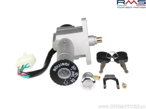 Kontakt kulcs készlet - Peugeot Tweet / SYM Jet4 / Symphony / Symphony S / Symphony SR 4T AC 50-125-150cc - RMS