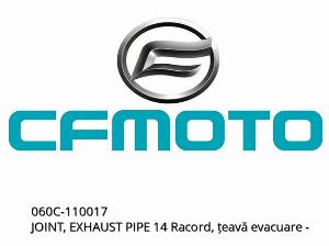 KOPPELING, UITLAATPIJP - 060C-110017 - CFMOTO