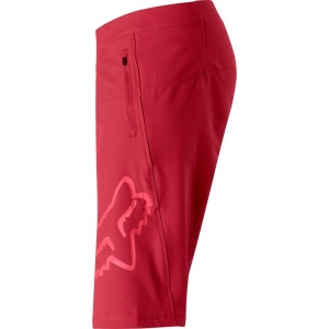 Korte MTB Defend broek [Rood]: Maat - 30