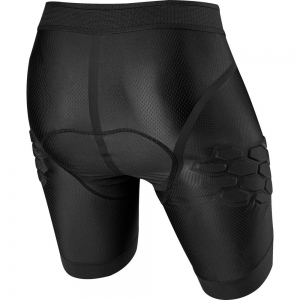 Krótkie spodnie ochronne MTB Tecbase Pro [Czarny]: Rozmiar - S