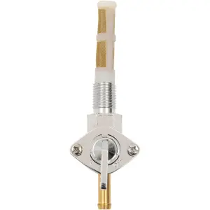 Kraftstofftankhahn 1/4" NPT - Chrom, Gold - 07050200
