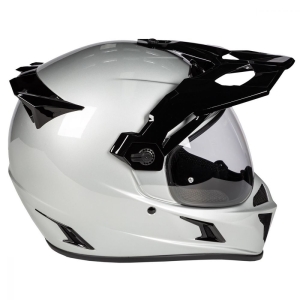 Krios Helmet Gloss Silver: Mărime - L