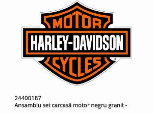 Krukashuis set assemblage zwart granit - 24400187 - Harley-Davidson