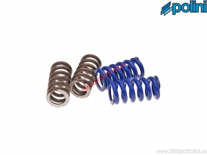 Kupplungsfedern (Windungsstärke 1,8mm / 2,1mm) - blau / schwarz - Polini
