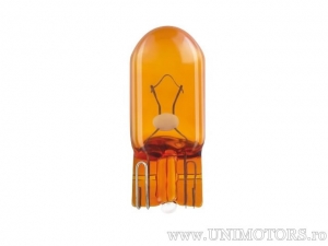 Lámpa nélküli motorkerékpár W5W narancssárga W2.1X9.5D 12V 5W - Osram
