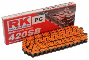 Lánc RK narancssárga 420 SB / 110 - Yamaha RD 80 MX ('81-'84) - RK