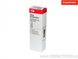 Lâmpada sem soquete W1.2W W2X4.6D JMP Naos 24V 1.2W conjunto de 10 peças - JM