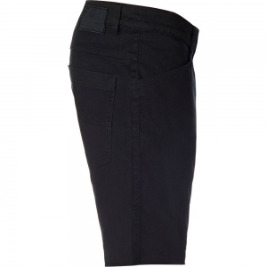 Lässige Dagger Skinny Kurze Hose [Schwarz]: Größe - 29