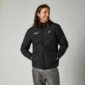 Lässige Howell Puffy Jacke [Schwarz]: Größe - S