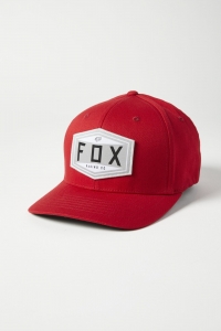 Lässige Kappe Fox Emblem Flexfit [Rot]: Größe - S