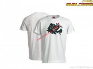 Lässiges T-Shirt Lion (Größe M) - weiß - Malossi