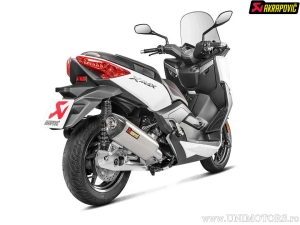 Línea de Escape Final Slip-On - YAMAHA YP 125 ABS X-Max ('17-'20) (E-Mark) - Akrapovič
