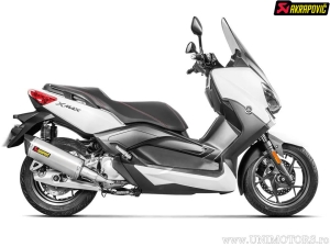 Línea de Escape Final Slip-On - YAMAHA YP 125 ABS X-Max ('17-'20) (E-Mark) - Akrapovič
