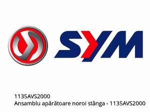 L. conjunto de guardabarros izquierdo - 1135AVS2000 - SYM