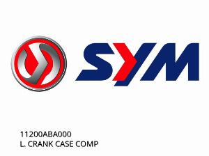L. CRANK CASE COMP - 11200ABA000 - SYM
