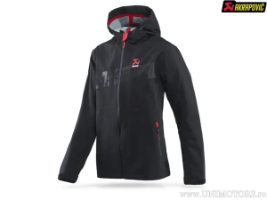 Ladies Corpo Rain Jacket - Size: S - Material: 100% Polyester - Color: Black/Red - Akrapovič