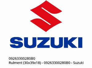 Lager (30x39x18) - 09263300280B0 - Suzuki