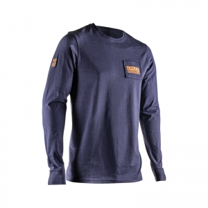 Langarm Casual V22 Upcycle Hemd: Größe L