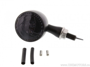 LED Blinker Bullet 1000 DARK mit Rauchglas - Kellermann
