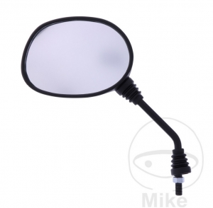 Left Black Mirror M10 mm - Gilera Stalker 50 DD ('97-'00) / Gilera Stalker 50 DT Base ('99-'06) - JM