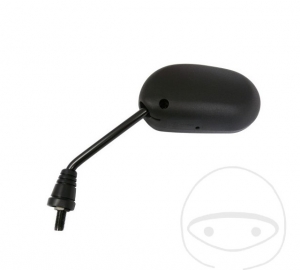 Left Black Mirror M10 mm - Yamaha XC 115 S Delight ('14-'16) - JM