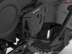 Left Heel Guard - material: aluminum - color: black - Harley-Davidson Pan America ('21-) - SW-Motech