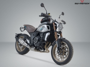 Left Sidecase Holder (sidecase) SLC - CFMoto 700CL-X Heritage ('22-) - SW-Motech