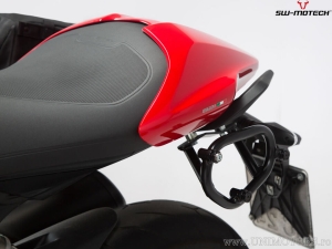 Left Sidecase Holder (sidecase) SLC - Ducati Monster 821 ('14-'17) / 1200 ('14-'16) - SW-Motech