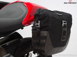 Left Sidecase Holder (sidecase) SLC - Ducati Monster 821 ('14-'17) / 1200 ('14-'16) - SW-Motech
