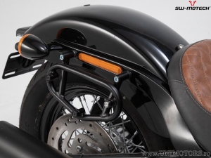 Left Sidecase Holder (sidecase) SLC - Harley-Davidson Softail Str. Bob ('17-) / Standard ('20-) - SW-Motech